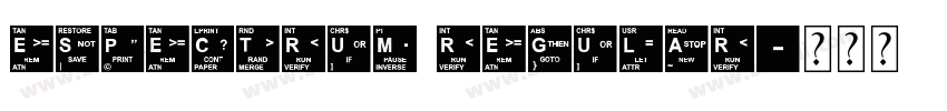 eSpectrum Regular字体转换